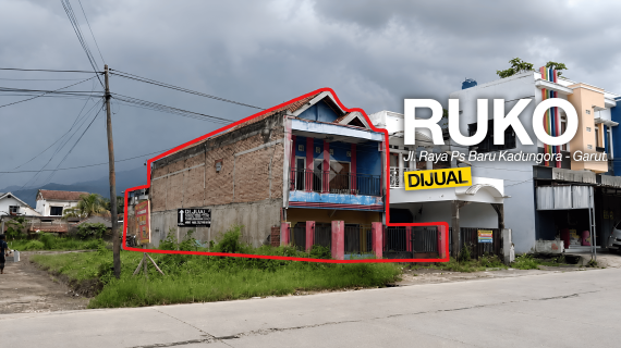 Ruko Strategis di Pinggir Jalan Raya